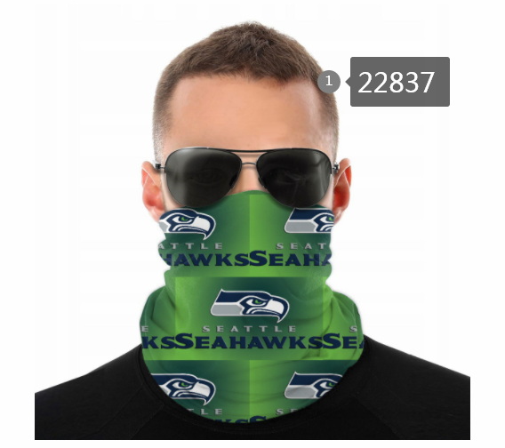 2021 NFL Seattle Seahawks #89 Dust mask with filter